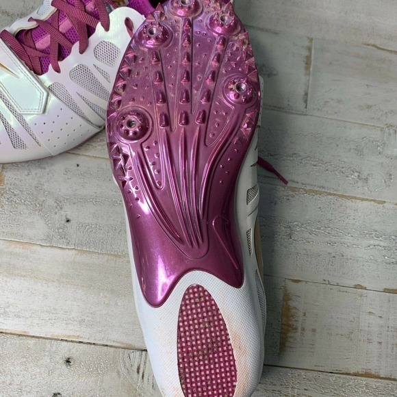 Nike Zoom Celar 4 Sprinting Running Shoes Sneakers Size 12 Spikes‎ - Picture 5 of 8